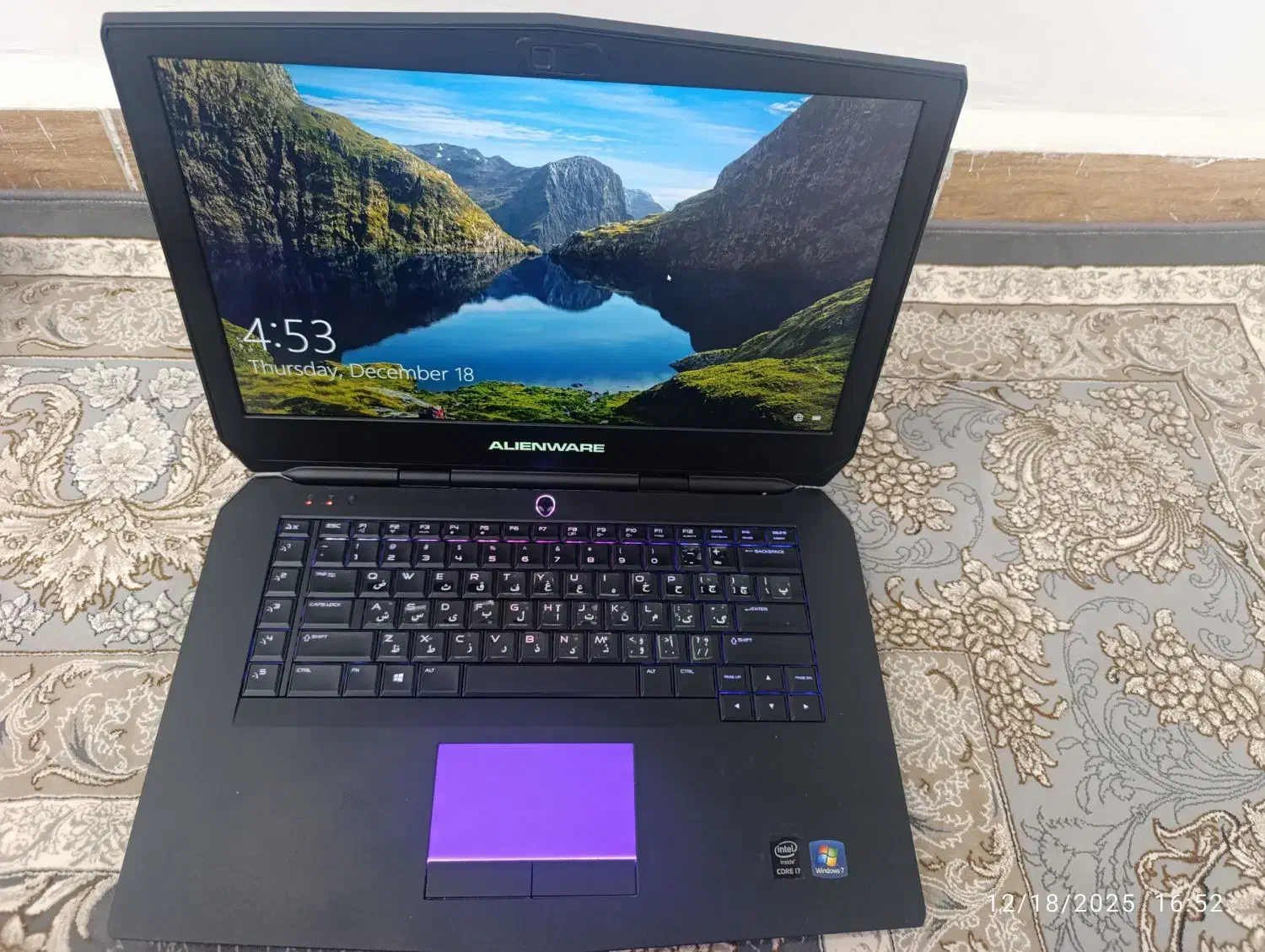 لب تاب گیمینگ aLienware 15|رایانه همراه|اندیمشک, |دیوار