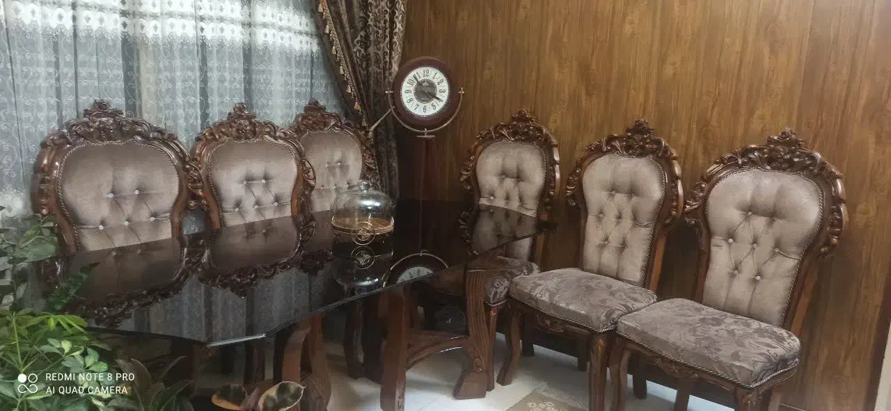 مبلمان و میز ناهار خوری در حد نو|مبلمان خانگی و میز عسلی|اصفهان, کارلادان|دیوار