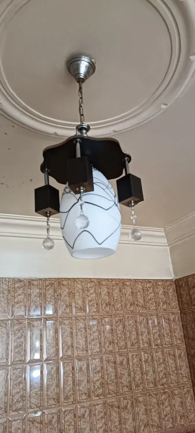 لستر چوبی|لوستر و چراغ آویز|قرچک, شهرک طلائیه|دیوار