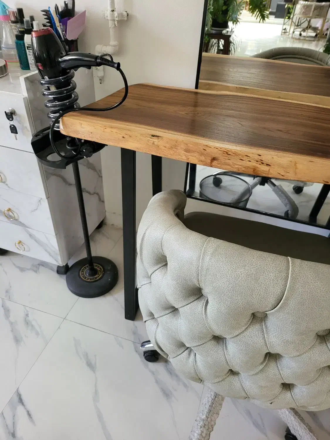 میز چوب آکاسیا مطالعه تحریر آرایش|میز تحریر و کامپیوتر|شیراز, قصرالدشت|دیوار