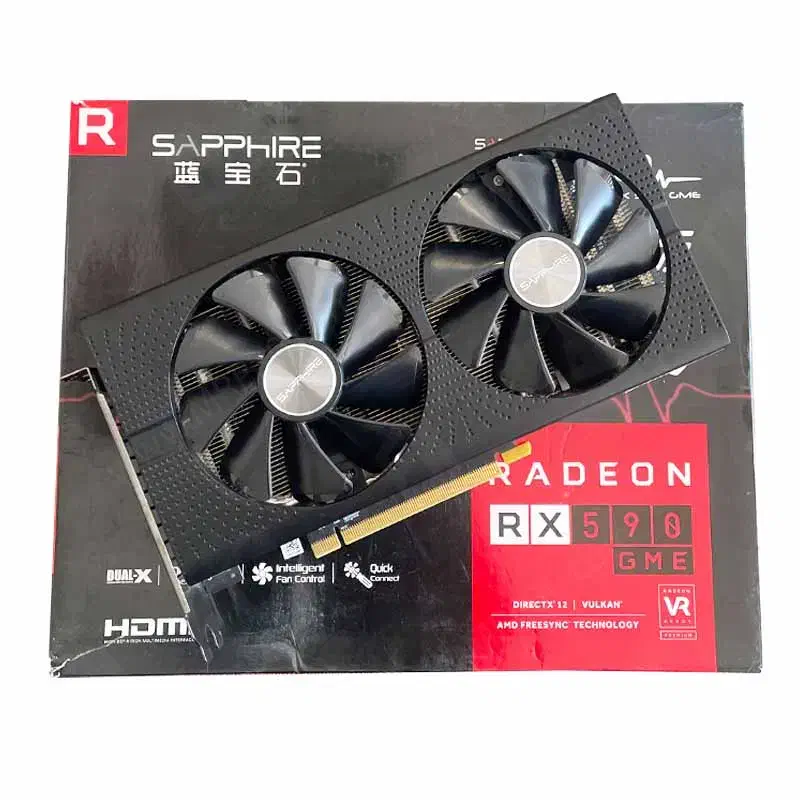 rx590 sapphire pulse 8G|قطعات و لوازم جانبی رایانه|شیراز, کوزه گری|دیوار