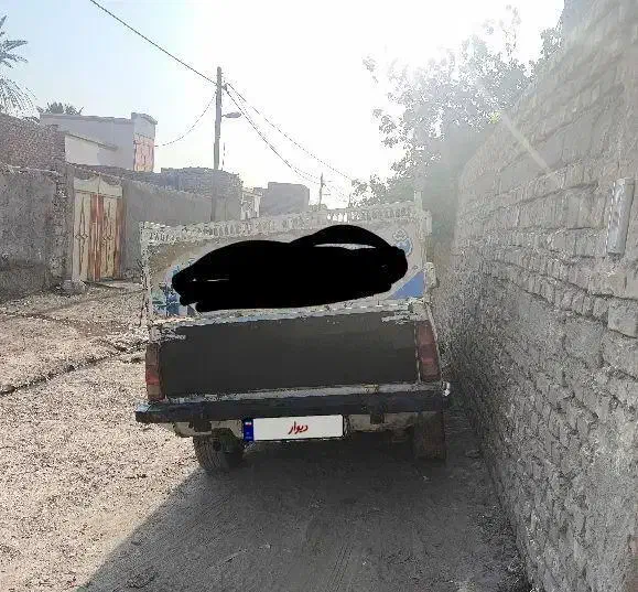 پیکان وانت فروشی مدل۸۷دوگانه کارخانه|خودرو سواری و وانت|زابل, |دیوار