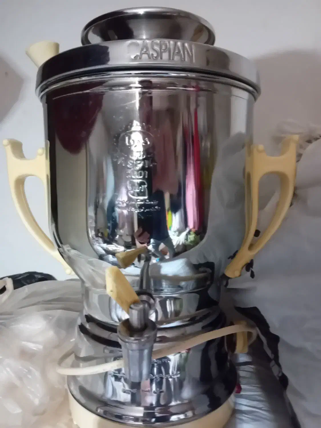 lسماور برقی ۵لیتری کاسپین|سماور، چایساز، قهوهساز|نیشابور, ابراهیمی|دیوار