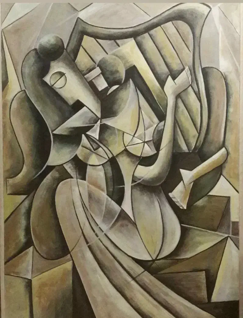 تابلو آکرولیک|تابلو، نقاشی، عکس|تهران, سازمان برنامه جنوبی|دیوار