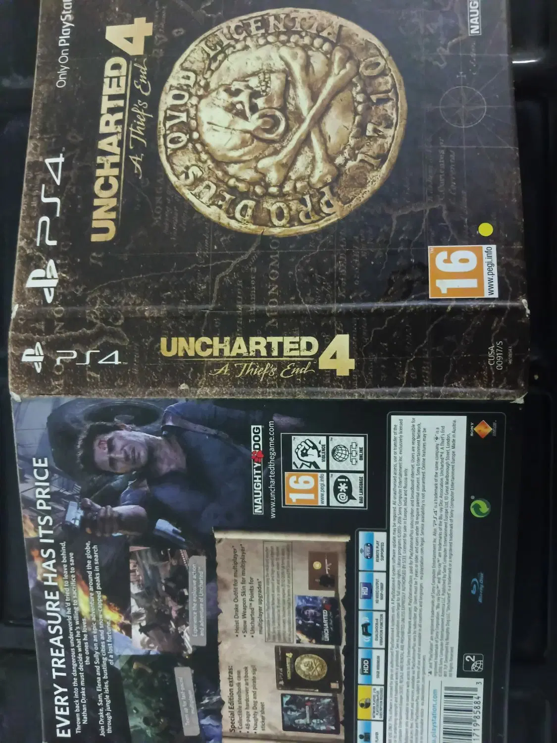 دیسک uncharted 4|کنسول، بازی ویدئویی و آنلاین|تهران, مسعودیه|دیوار