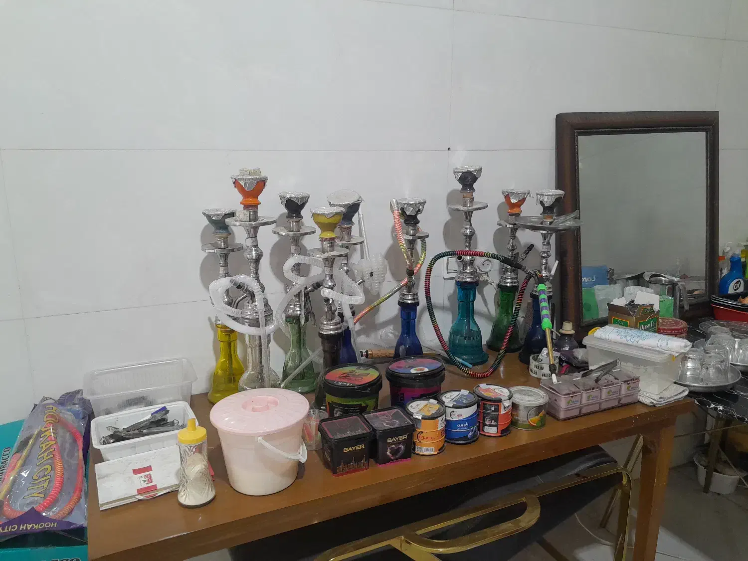 قلیان حاج اوغلی استیل اصلی|کافیشاپ و رستوران|چهاردانگه (تهران), |دیوار