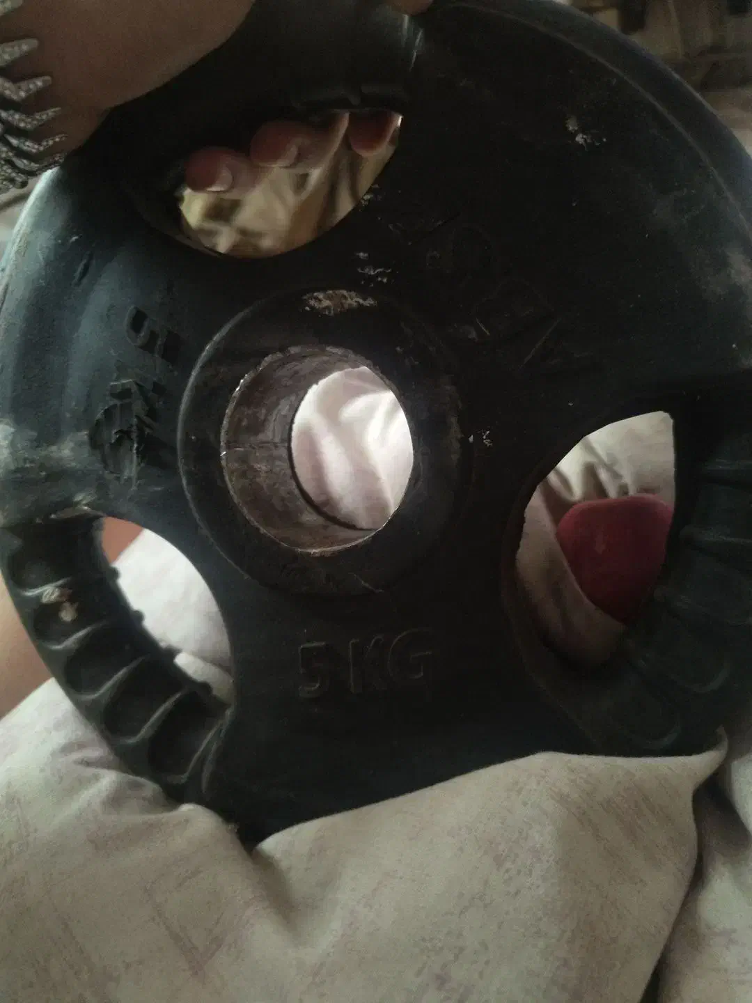 دوتا دمبل ۲/نیم|تجهیزات ورزشی|ری, شهادت|دیوار