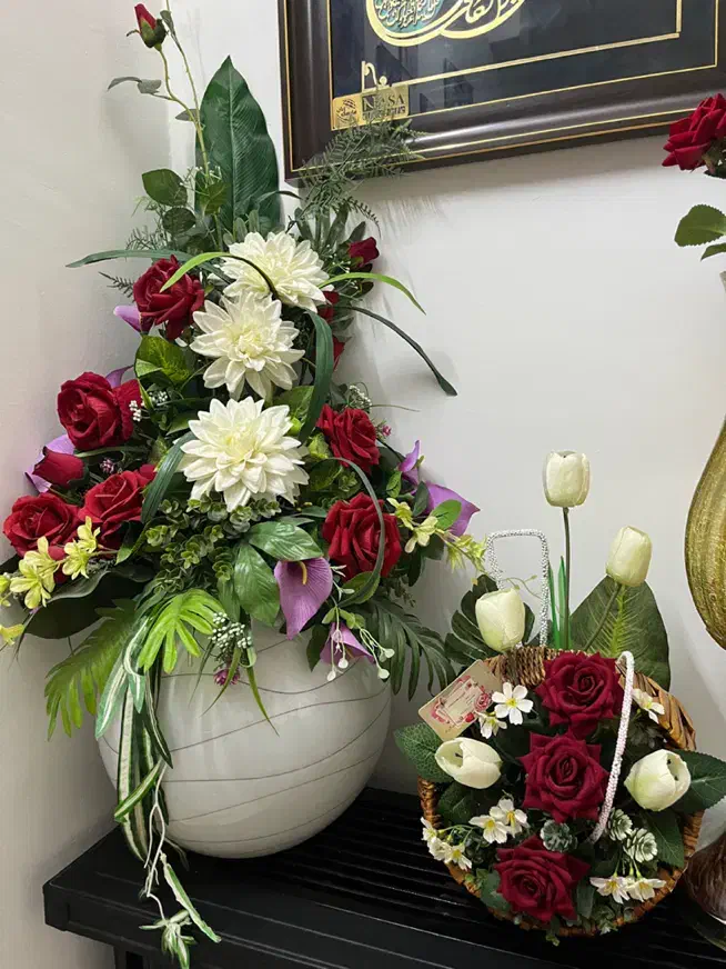 گل مصنوعی|گل مصنوعی|مشهد, طلاب|دیوار