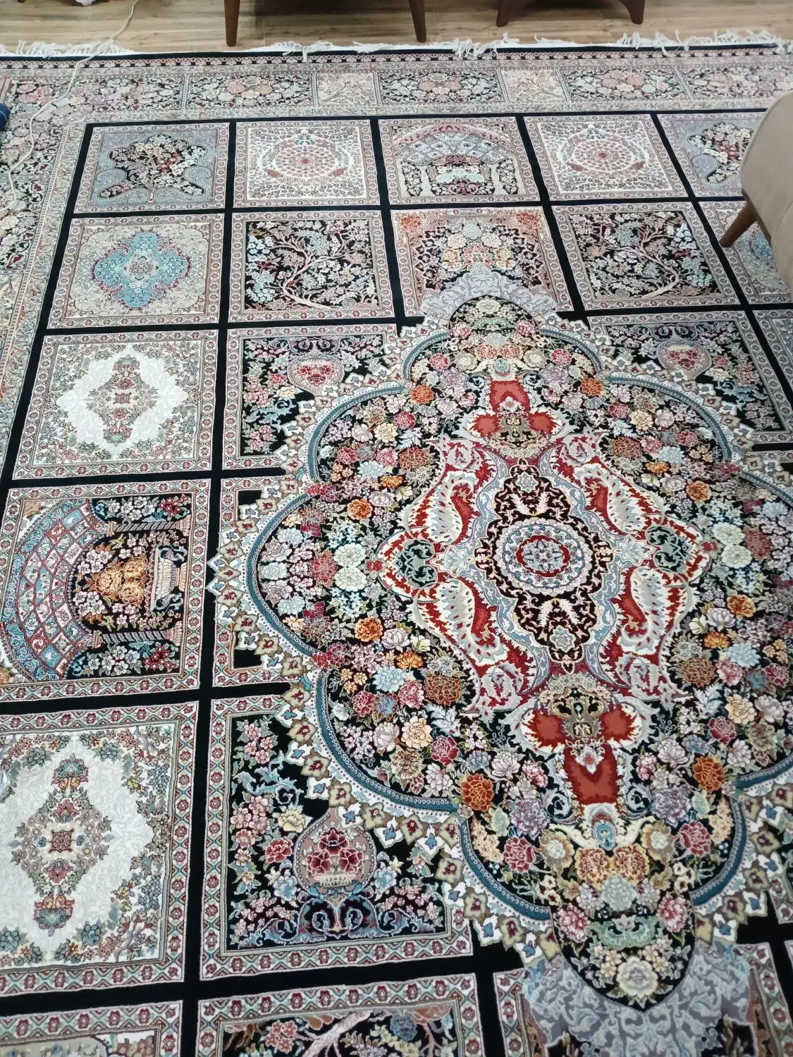 فرش|فرش|ماسال, |دیوار