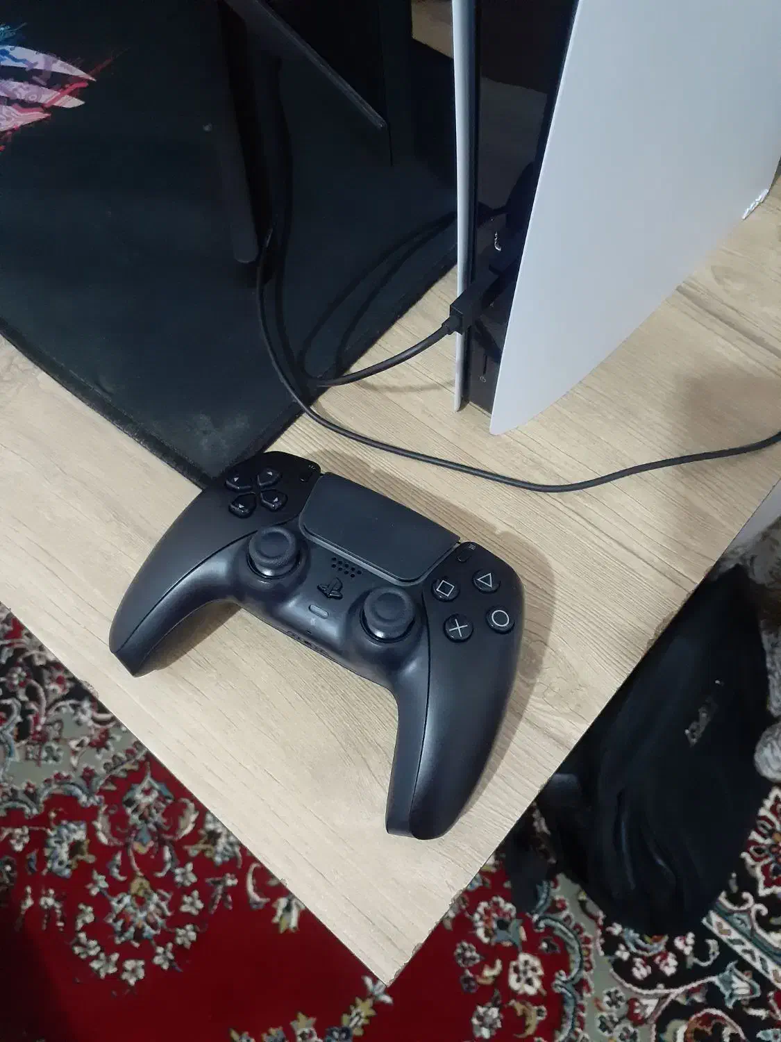 ps5 slim همراه ۳ تا دسته|کنسول، بازی ویدئویی و آنلاین|رامسر, |دیوار