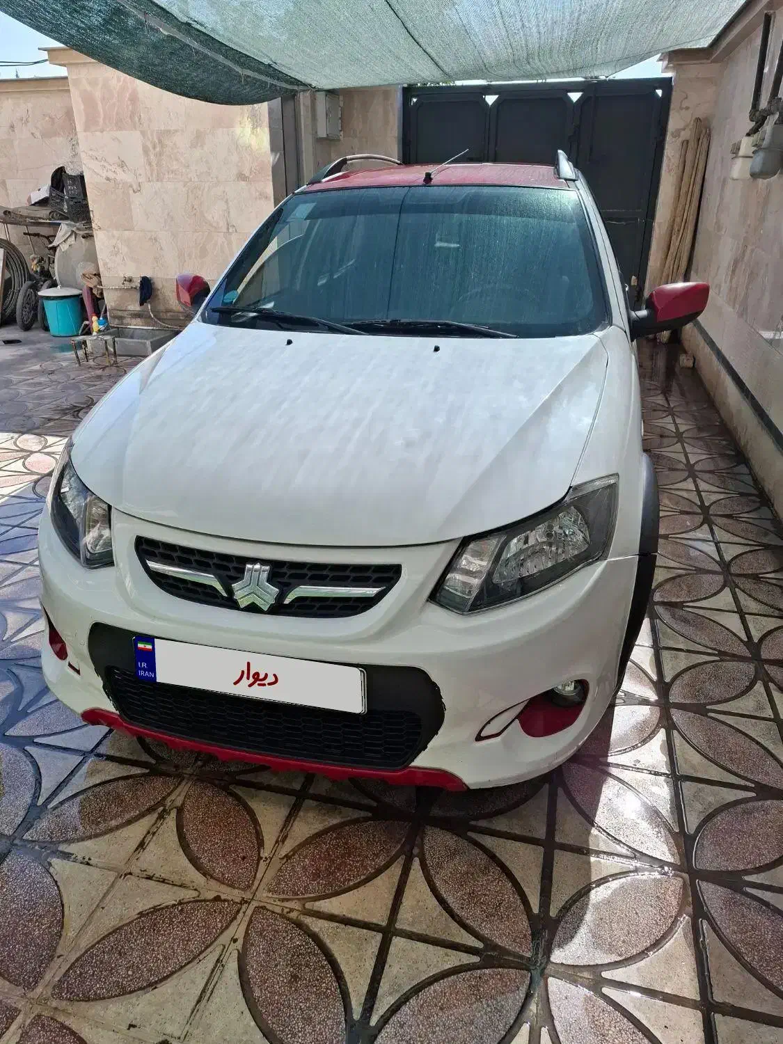 کوییک R سفید .قرمز|خودرو سواری و وانت|شیراز, گلشن|دیوار