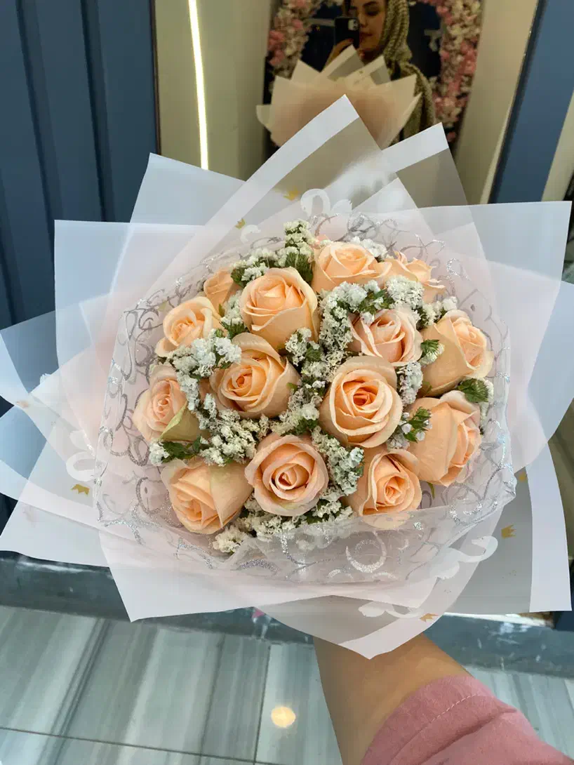 دسته گل ماندگار مصنوعی هدیه روززن|گل و گیاه طبیعی|مشهد, کوشش|دیوار