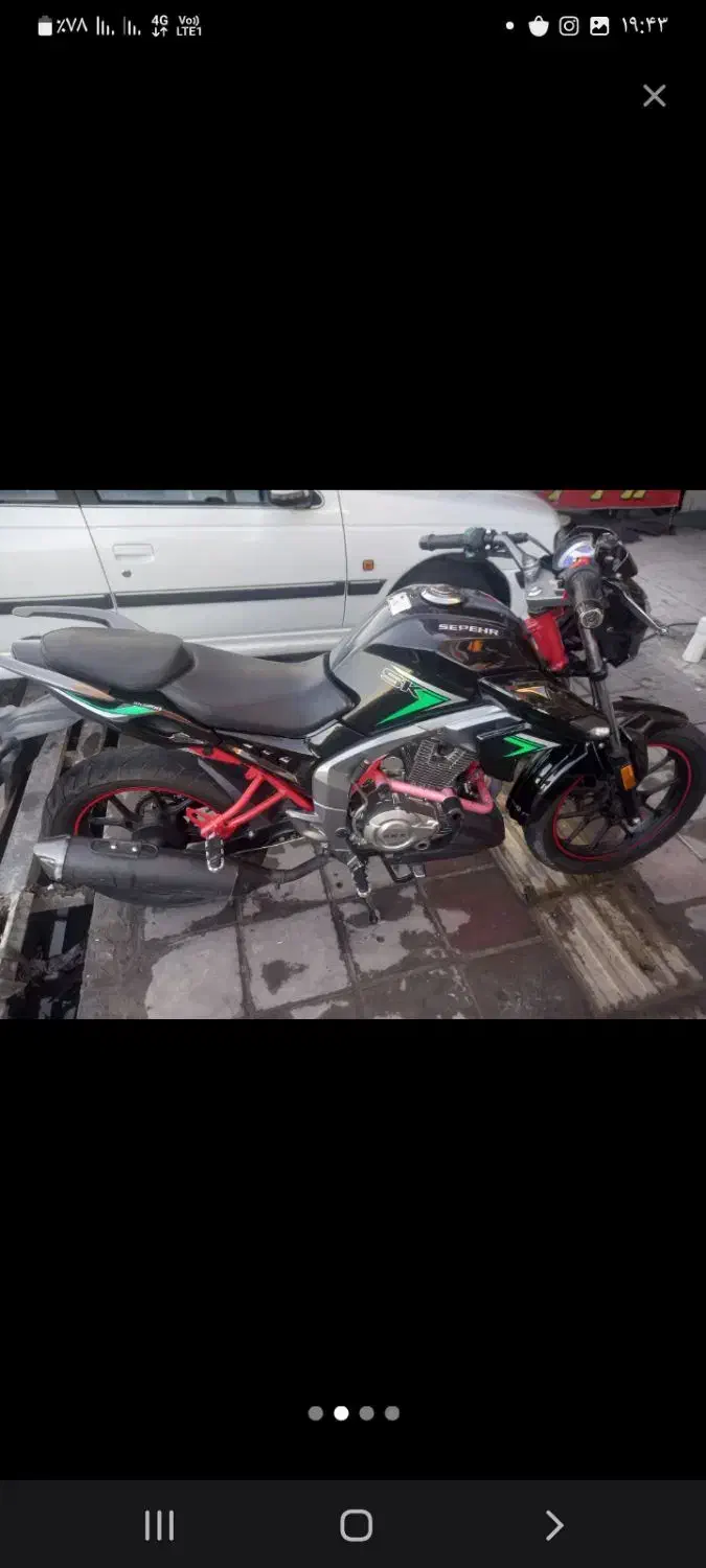 موتور ال ۲۰۰|موتورسیکلت|زنجان, |دیوار