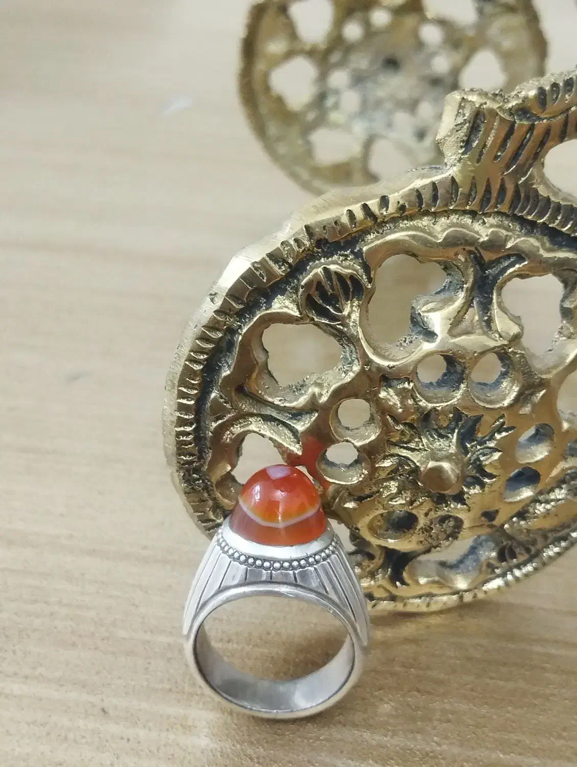 انگشتر نقره شخص ساز استاد بصیری|جواهرات|قرچک, میرزائی شمالی|دیوار