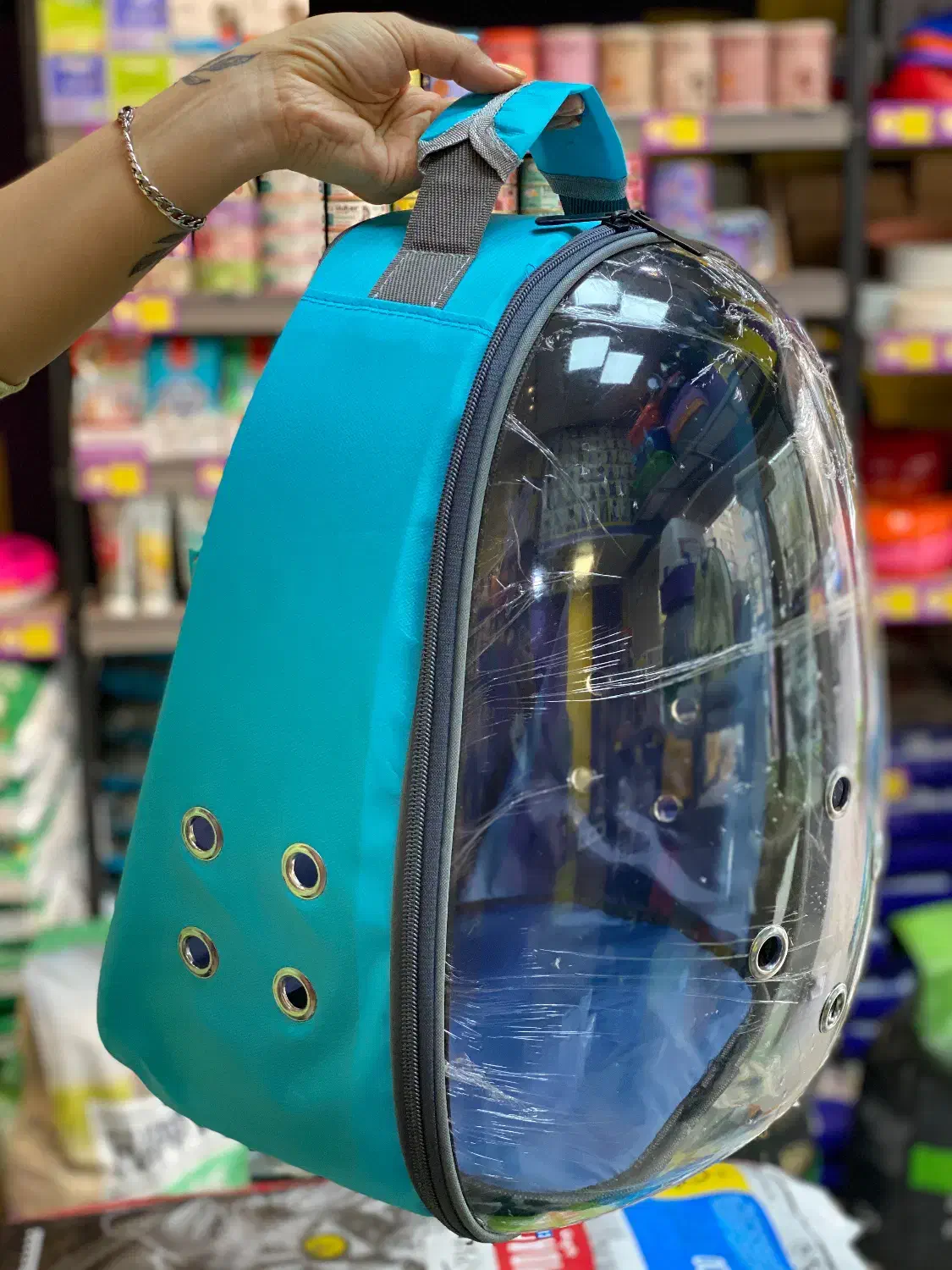 کوله حمل سگ و گربه فضایی/نو و آکبند/پارکدار و ساده|لوازم جانبی حیوانات|تهران, فلسطین (میدان انقلاب)|دیوار