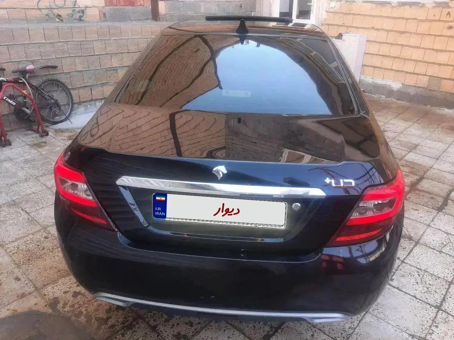 دنا پلاس توربو ۵ دنده دستی  ۱۴۰۱ مشکی|خودرو سواری و وانت|سنندج, |دیوار