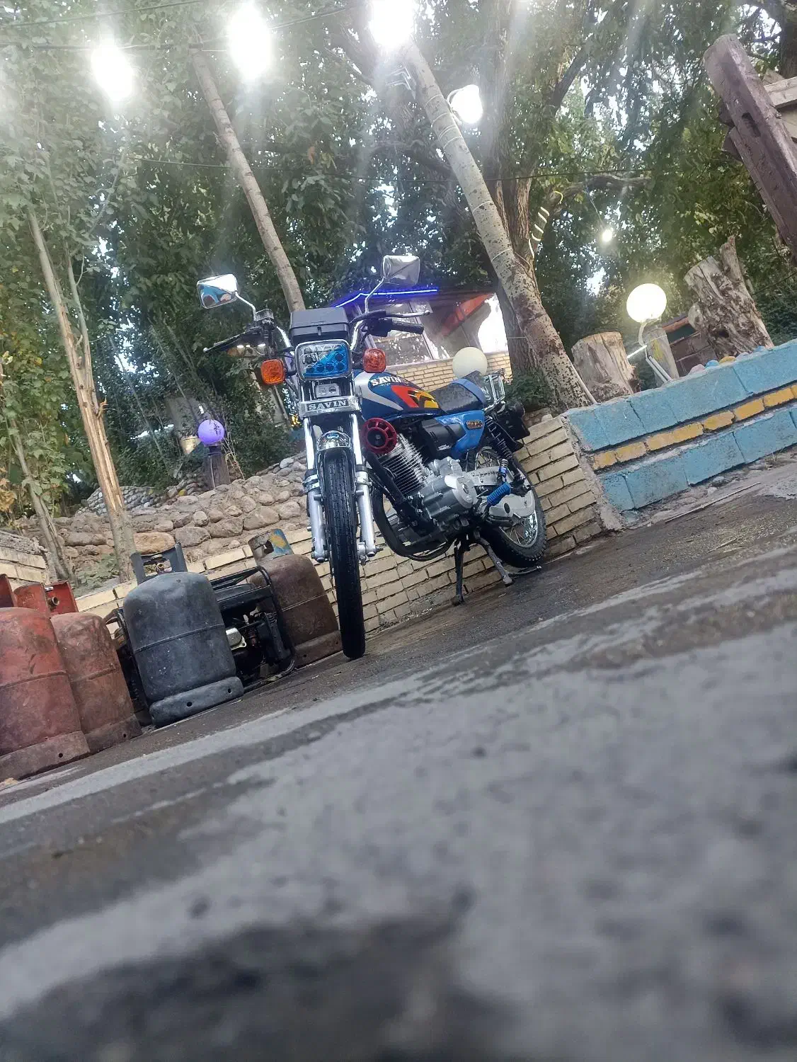 موتور ۱۲۵ساوین انژکتور|موتورسیکلت|بروجرد, |دیوار