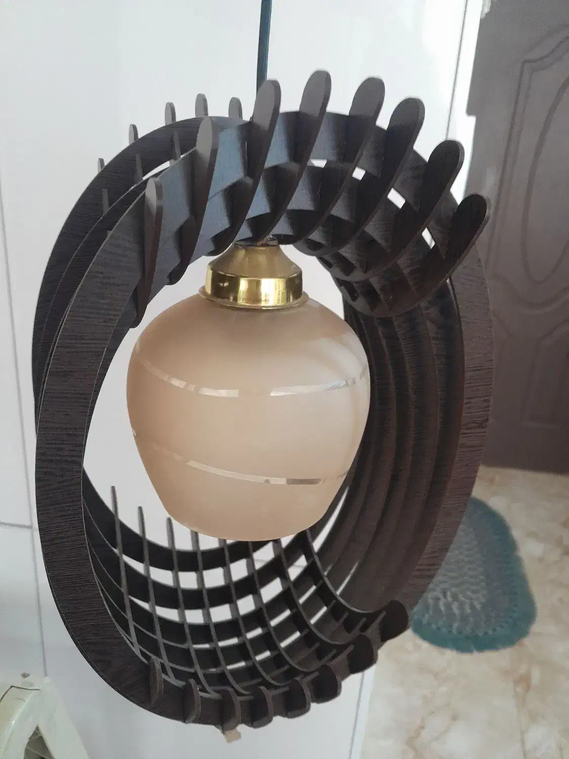 لوستر‌چوبی|لوستر و چراغ آویز|کرج, خلج آباد|دیوار