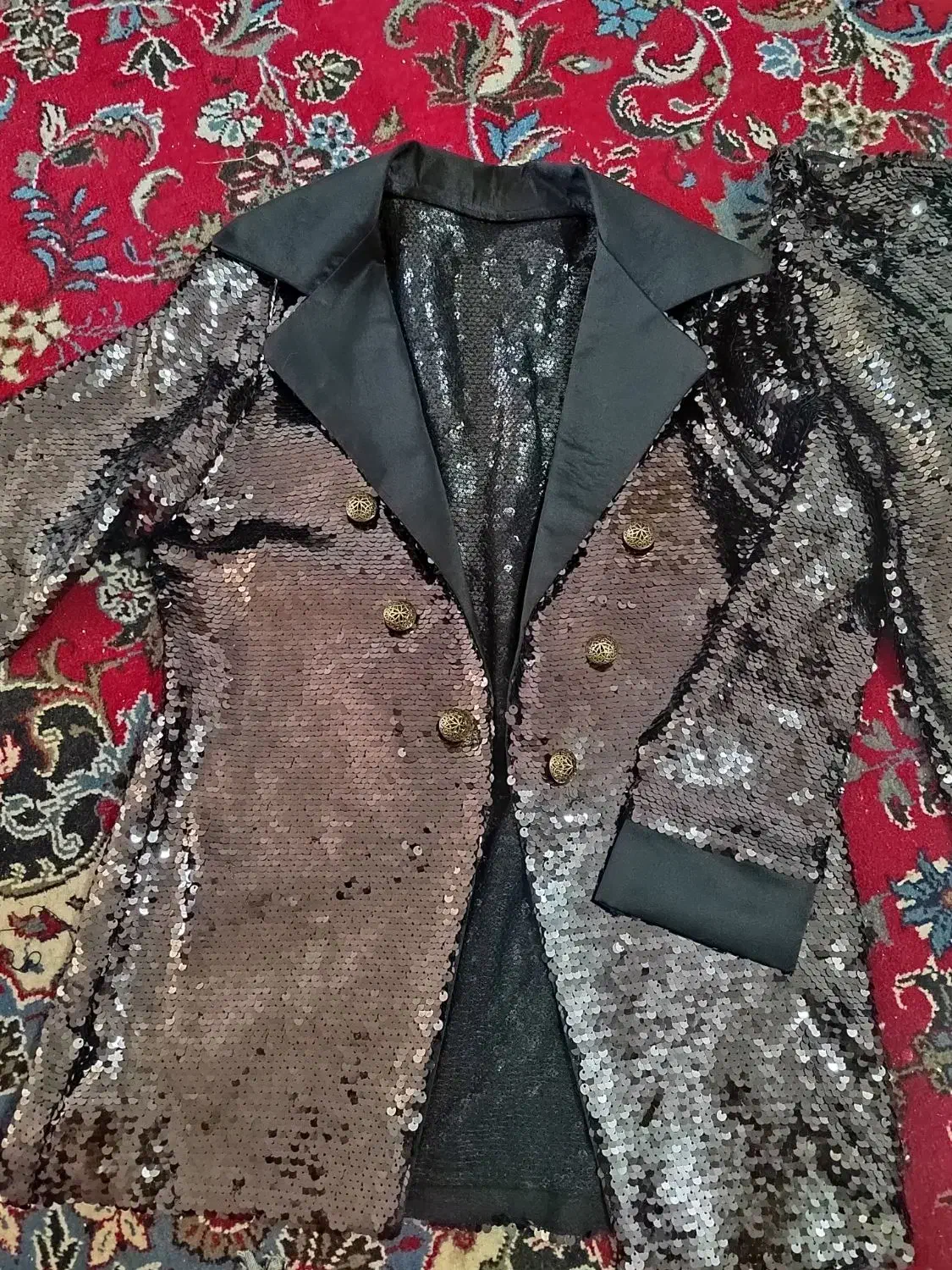 کت شلوار مجلسی پولکی|لباس|لار, |دیوار