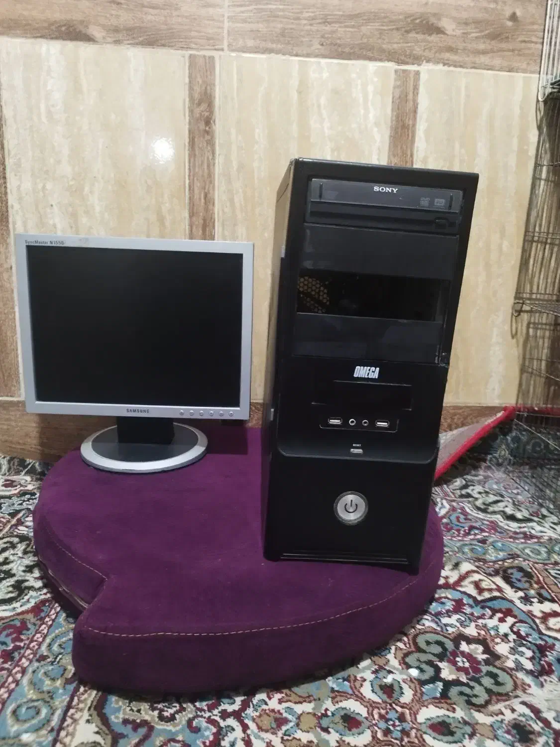 کامپیوتر core i3 نسل ۴ ssd 128 ram 4|رایانه رومیزی|اهواز, کوی علوی|دیوار