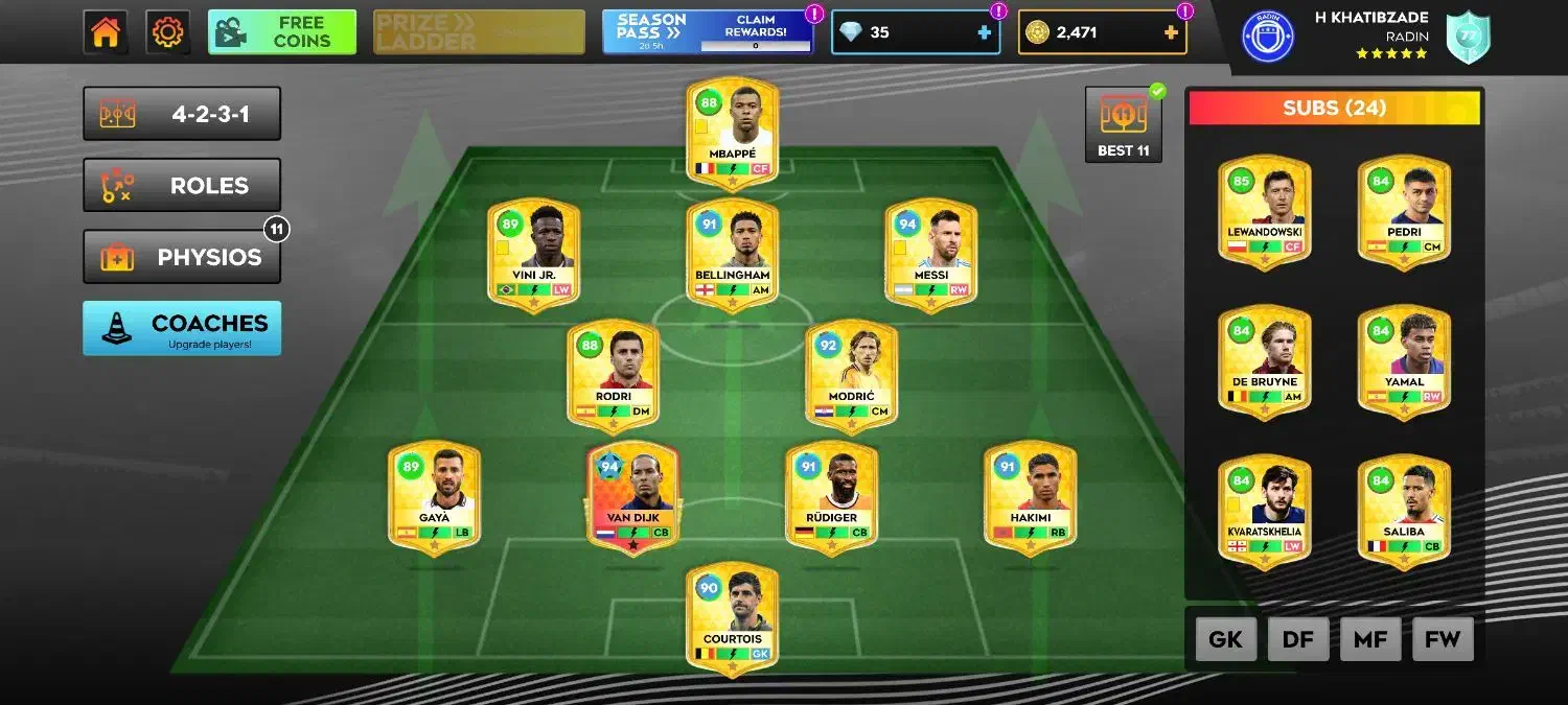 اکانت دریم لیگ|کنسول، بازی ویدئویی و آنلاین|سمنان, |دیوار