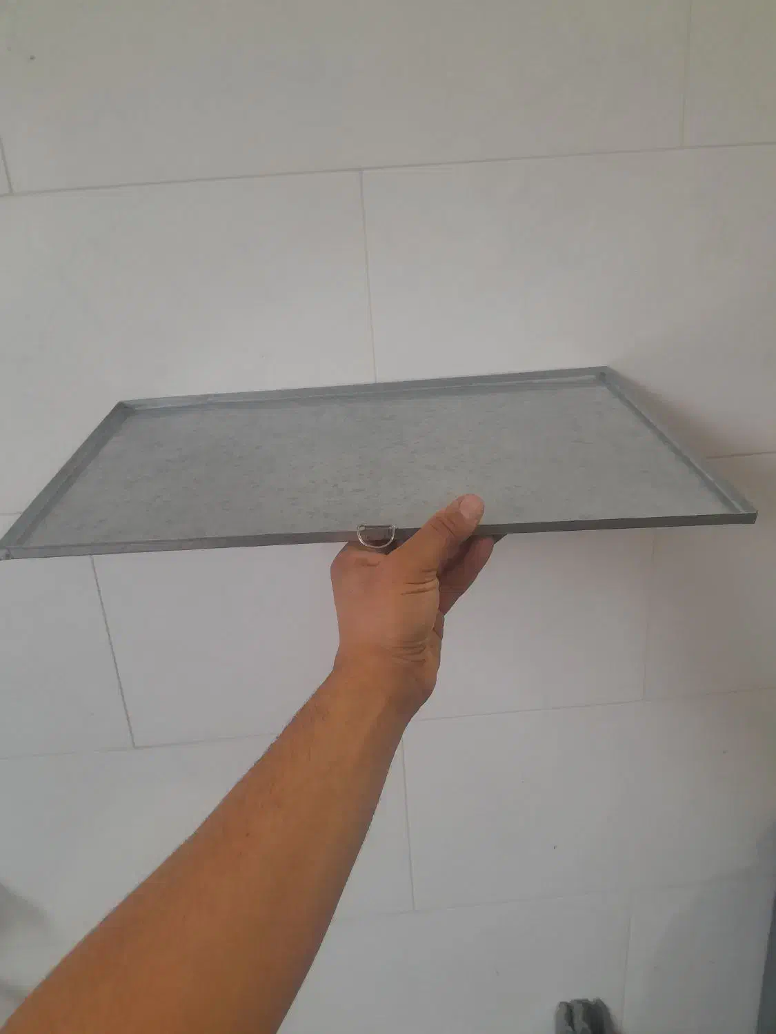 سینی قفس پرنده فلزی|لوازم جانبی حیوانات|سیاهکل, |دیوار