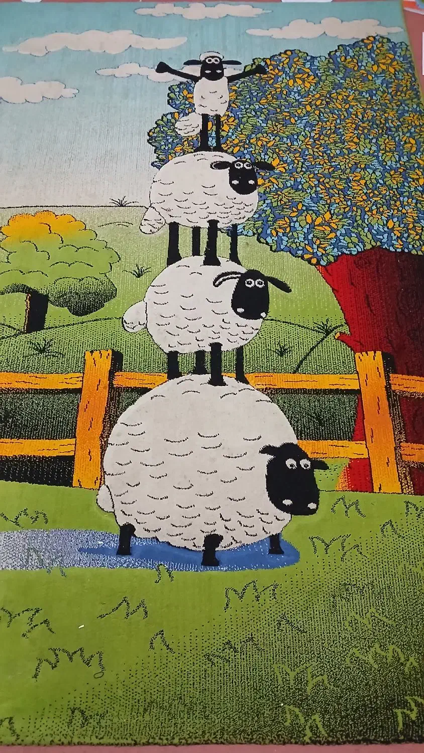 فرش کودک|فرش|کرمانشاه, |دیوار