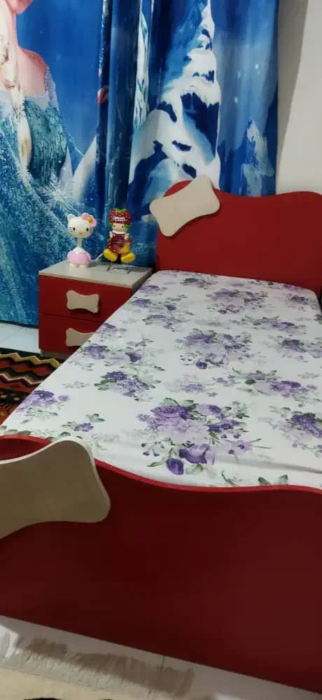 کمد و تخت ام دی اف لعابی اورجینال|تخت و سرویس خواب|کرج, حصارک بالا|دیوار