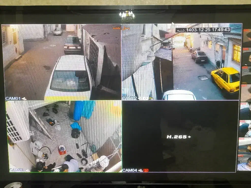 نصب دوربین مداربسته|دوربین مداربسته|رشت, دیانتی|دیوار