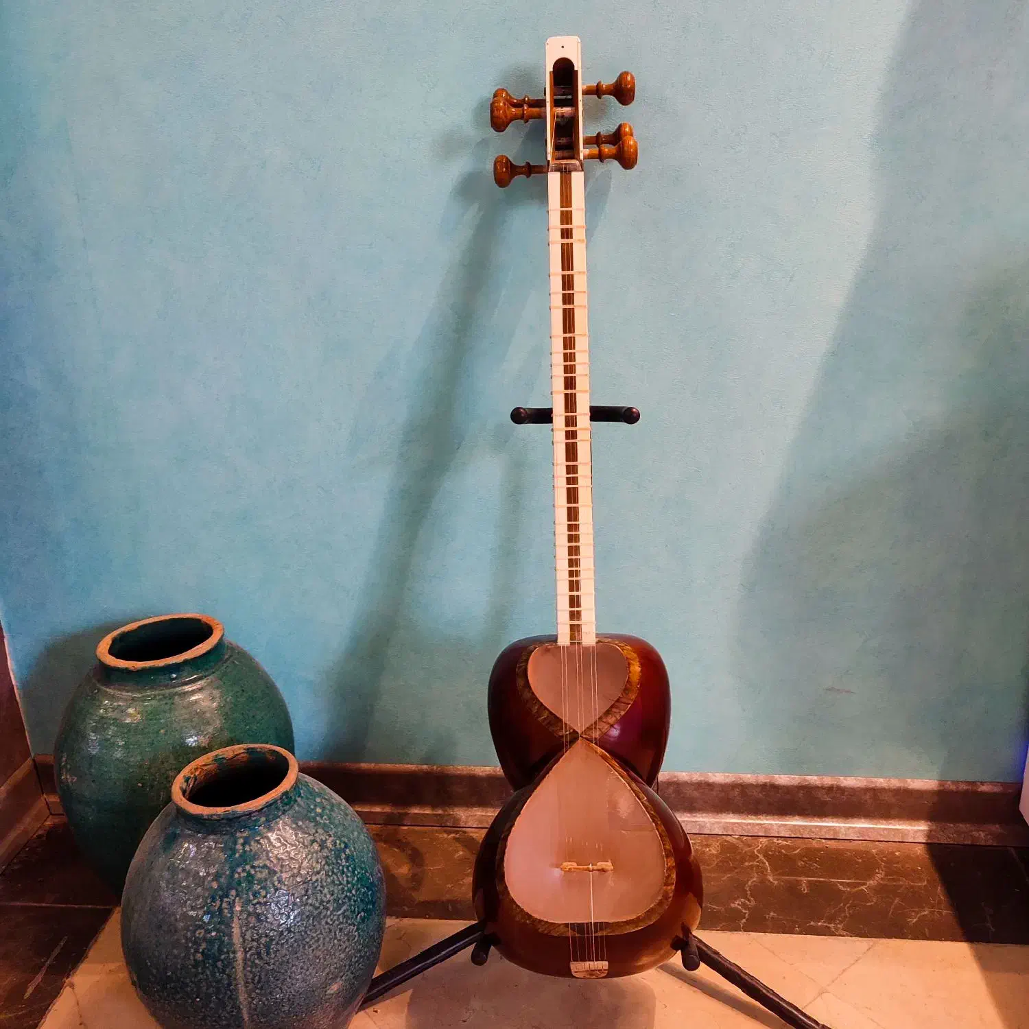 انواع تار|سازهای سنتی|اصفهان, شاهزید|دیوار