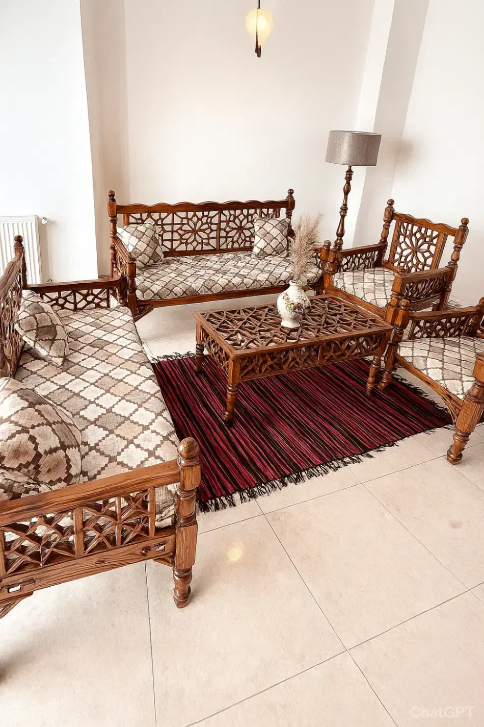 مبل سنتی گره چینی|مبلمان خانگی و میز عسلی|ساوه, |دیوار