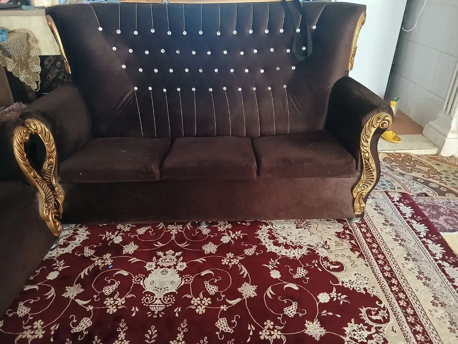 مبل ۷نفره|مبلمان خانگی و میز عسلی|شیراز, شهرک قمشه|دیوار