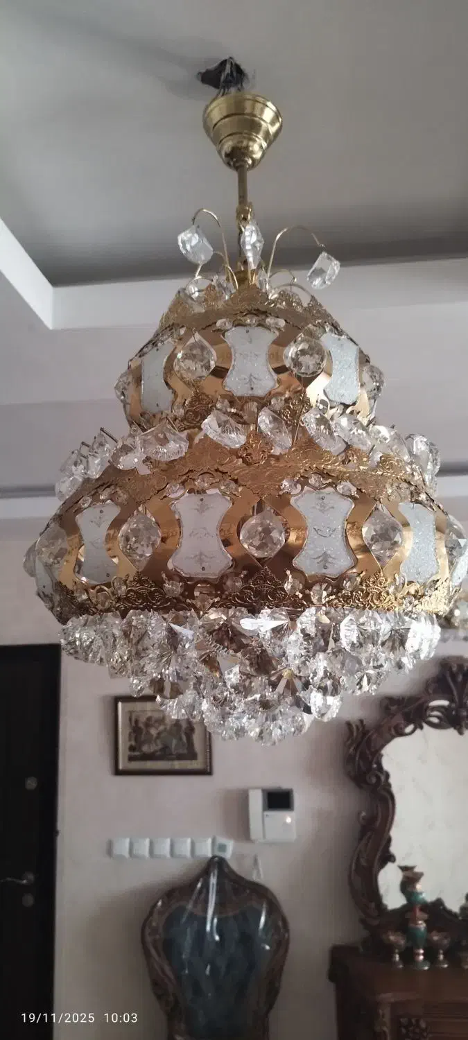 لوستر|لوستر و چراغ آویز|قزوین, |دیوار