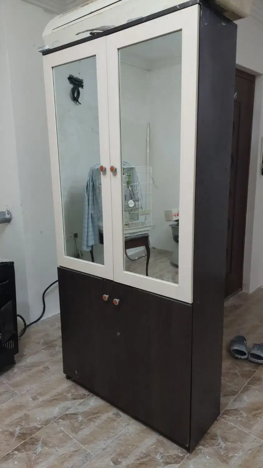 کمد لباس آینه دار و جاکفشی|جاکفشی، کمد، دراور|نوشهر, |دیوار