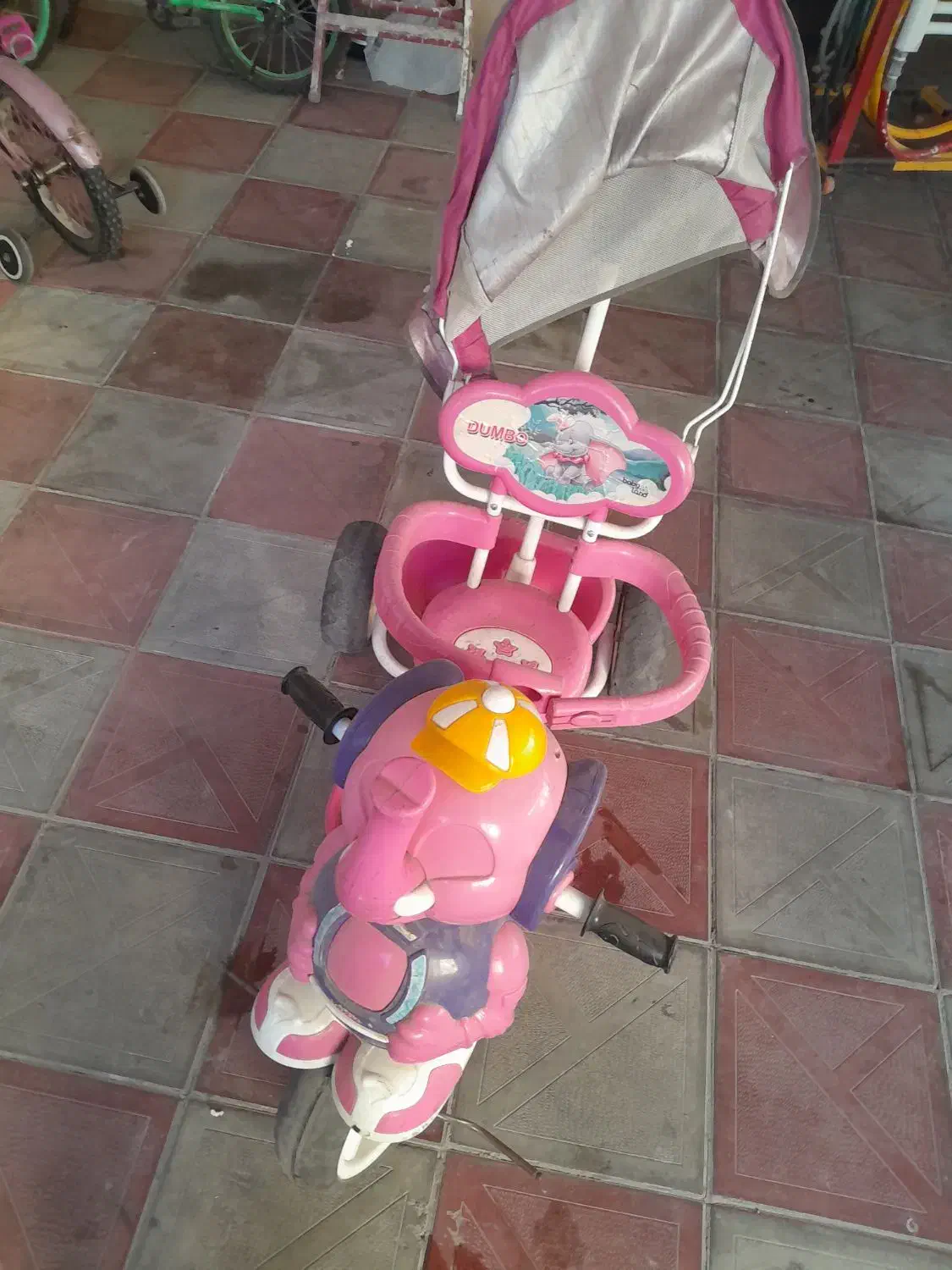 سه چرخه|اسباب‌بازی بچه|سهند, |دیوار