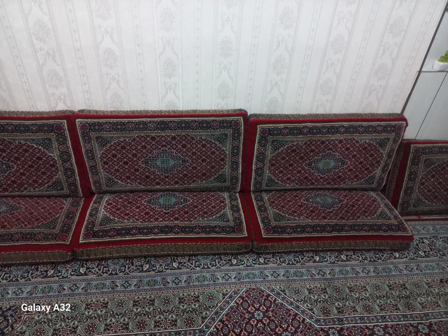 پشتی پنبه ۱۲ عدد|پشتی|سنندج, |دیوار