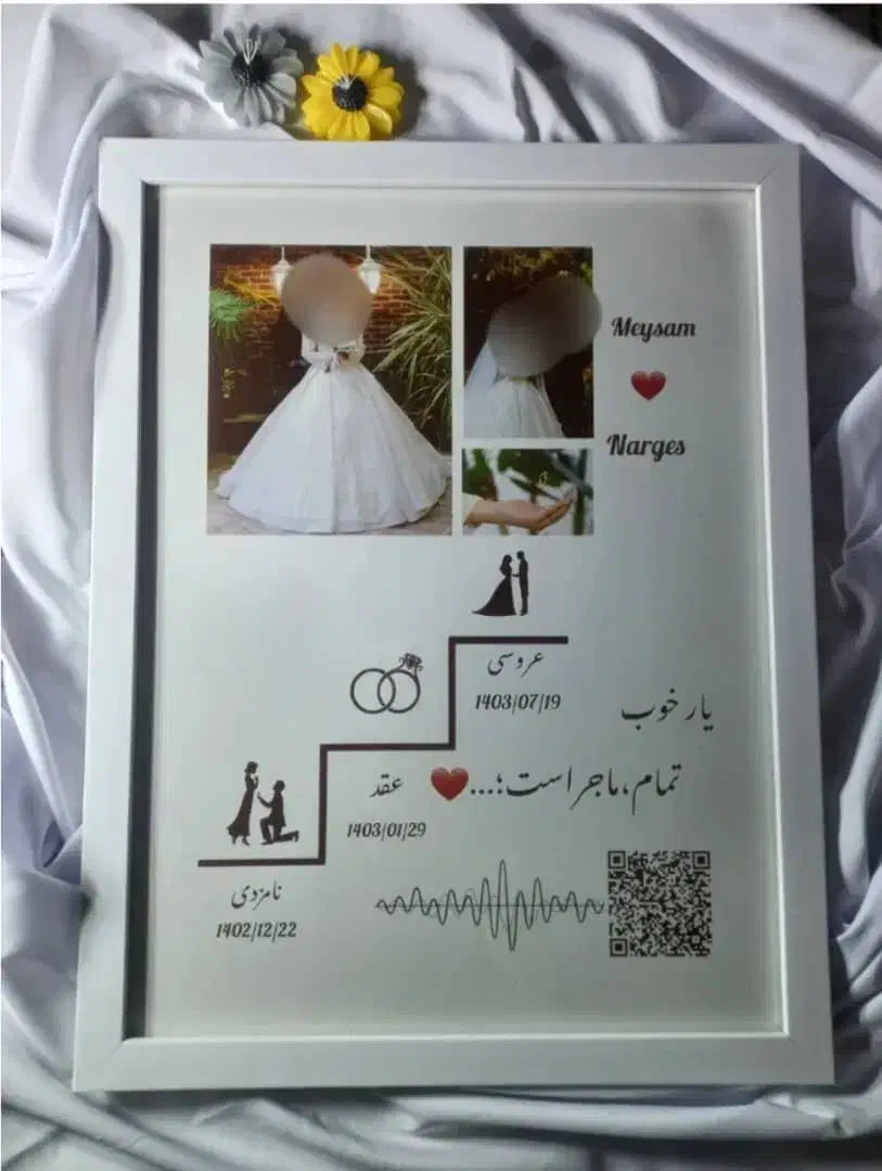 قاب عکس موزیکال|تابلو، نقاشی، عکس|نورآباد, |دیوار