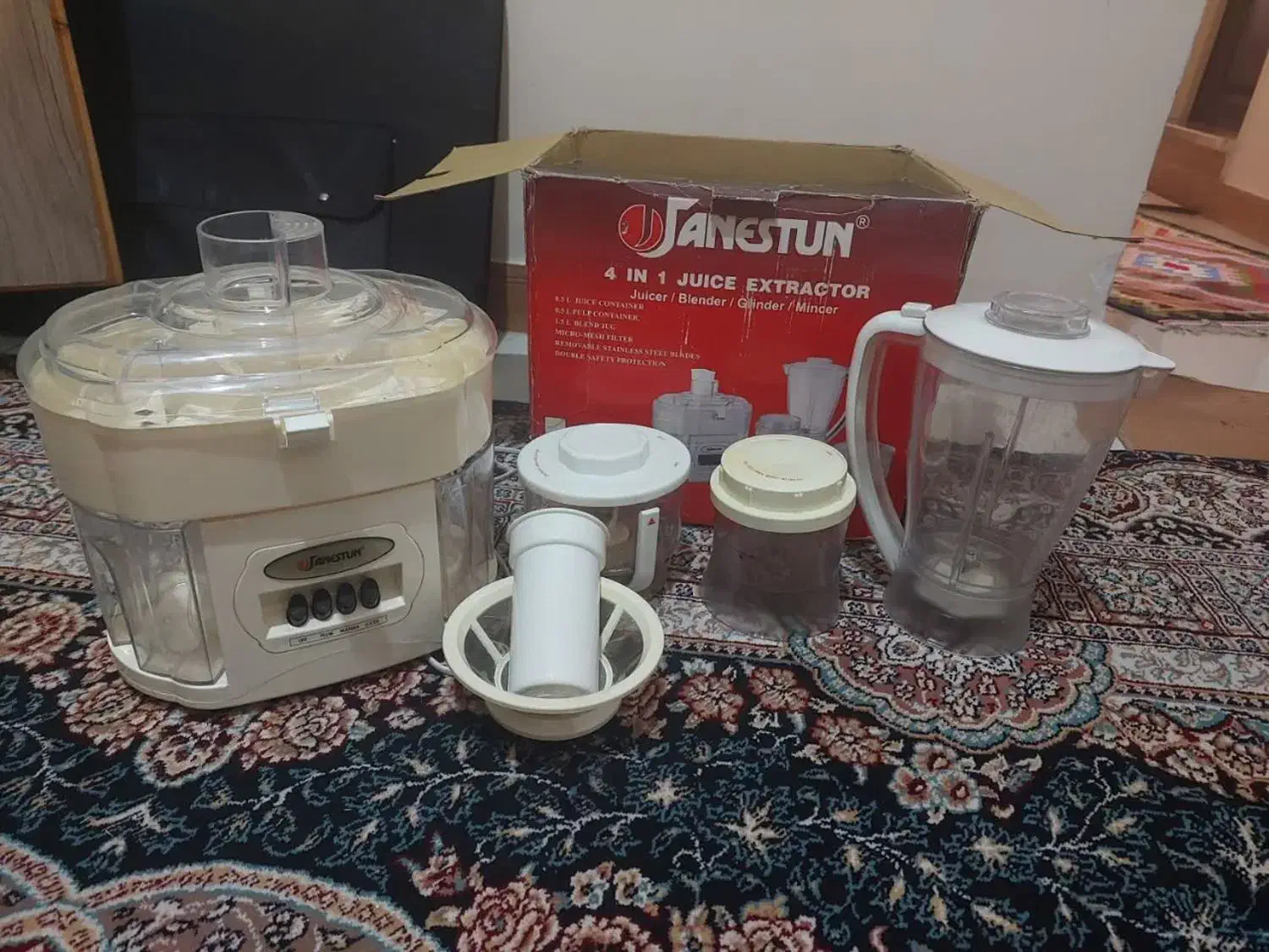 آبمیوه گیری ۴کاره سرخ کن|آبمیوه‌گیر و آب‌مرکبات‌گیر|اسلام‌شهر, شهرک انبیا|دیوار