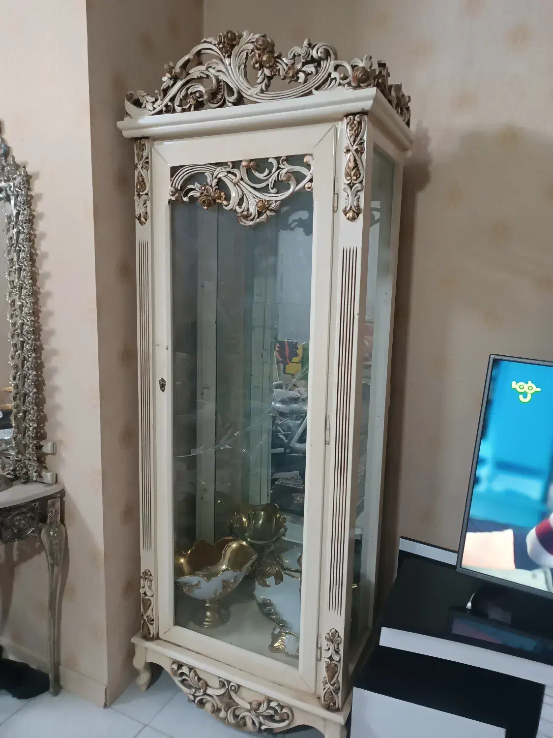 گنجه استخونی|بوفه، ویترین، کنسول|مشهد, رده|دیوار