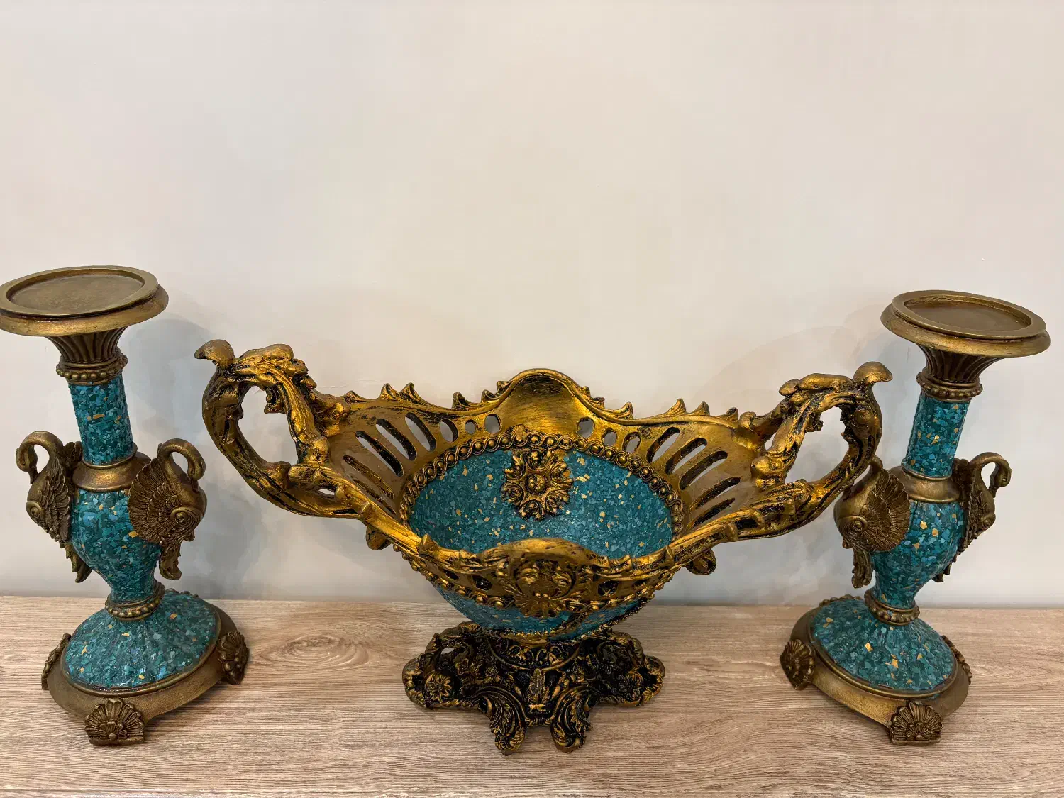 شمعدانی + میوه خوری|مجسمه، تندیس، ماکت|تهران, شهرک ولیعصر شمالی|دیوار