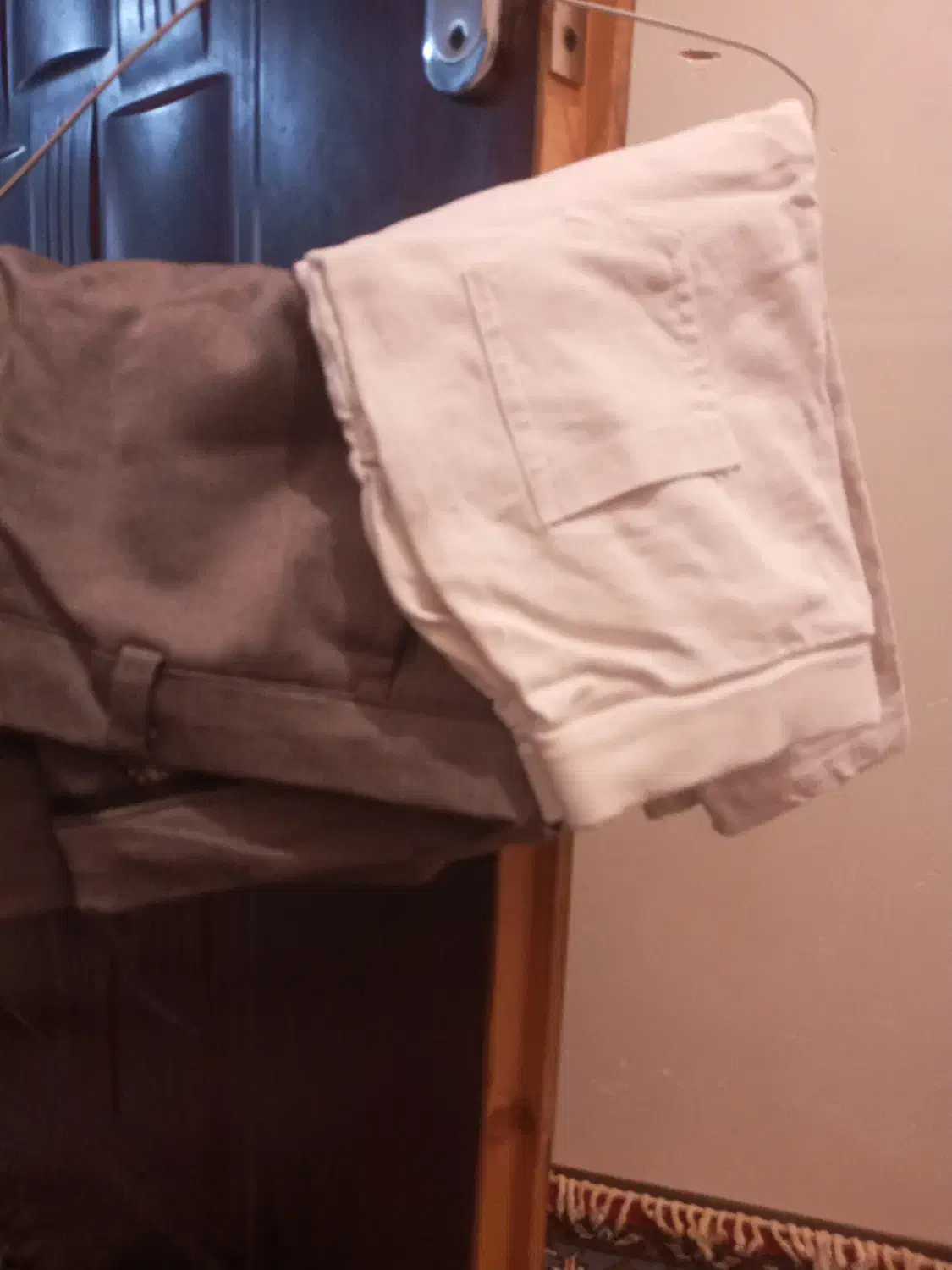 حراج شلوار نولوله ای لی جنس دم پا چاکدار|لباس|خرمآباد, |دیوار