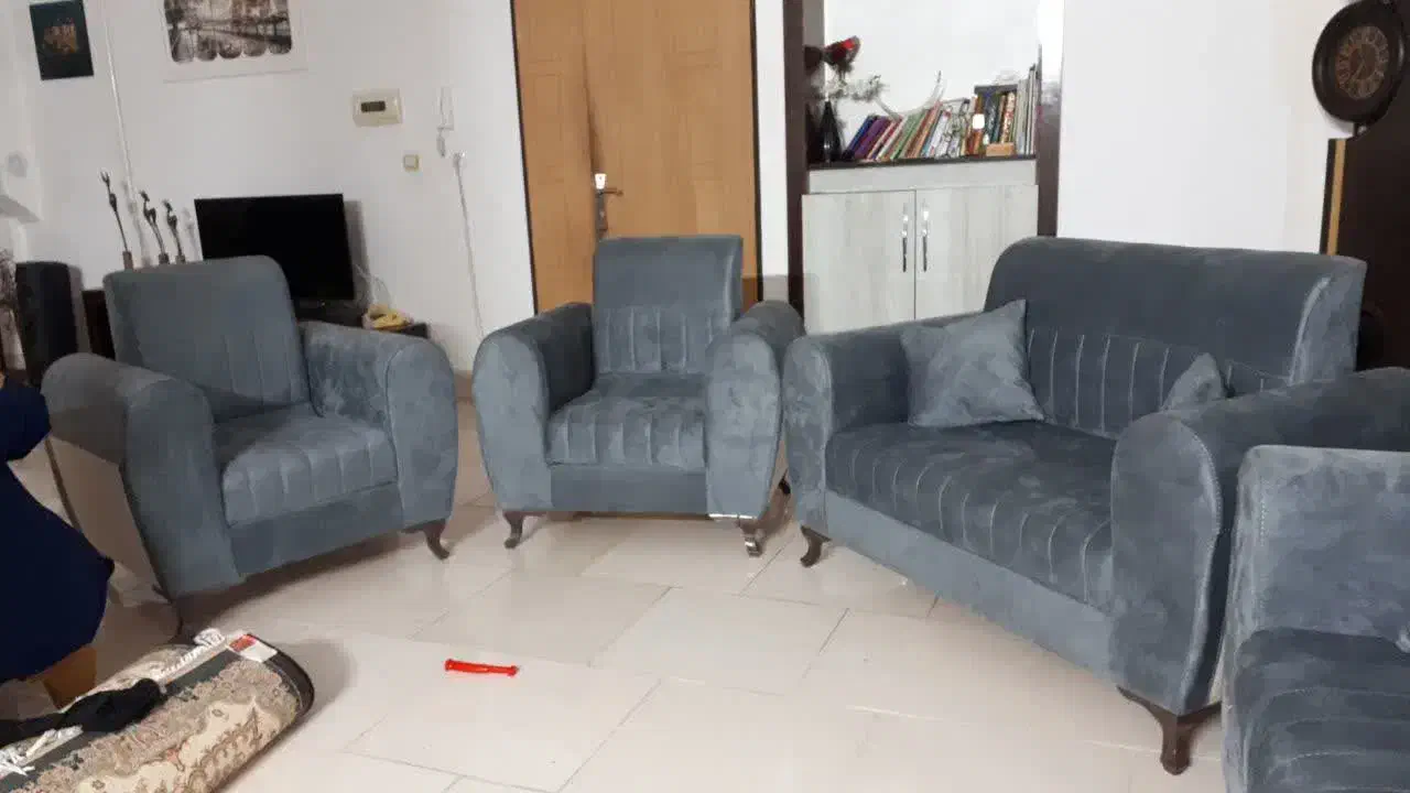 مبل۷نفره|مبلمان خانگی و میز عسلی|مشهد, رضاییه|دیوار