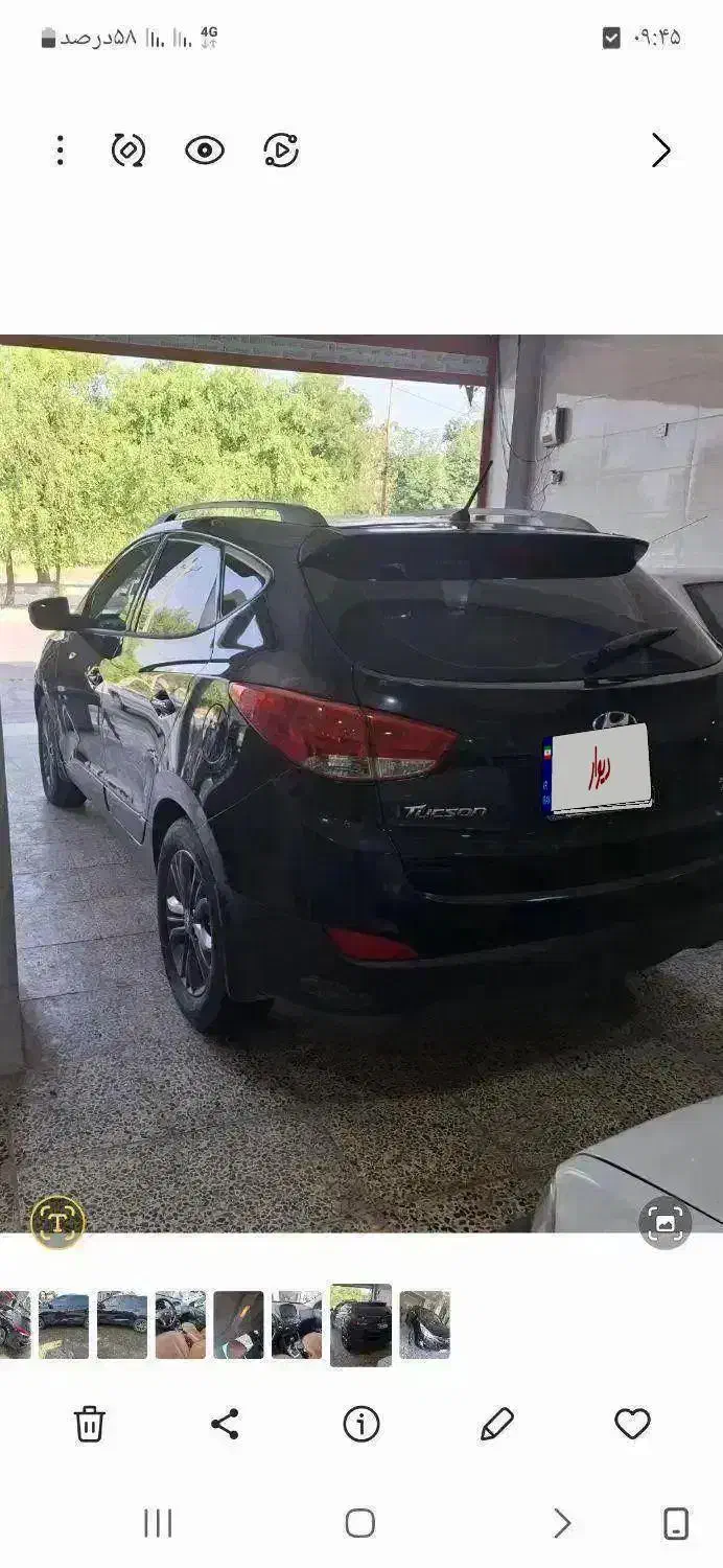 فروش توسان ۲۰۱۵ خلیج دو دف ۲۴۰۰|خودرو سواری و وانت|شوشتر, |دیوار