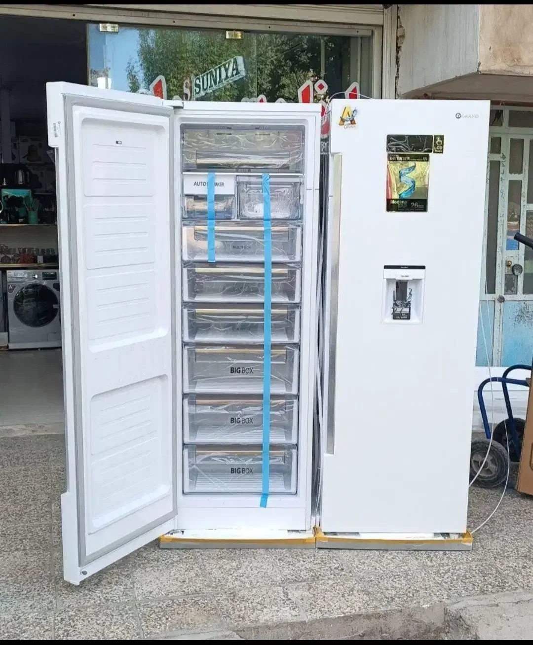 یخچال و فریزر دوقلو 2025 ازدم قسط|یخچال و فریزر|آبادان, |دیوار