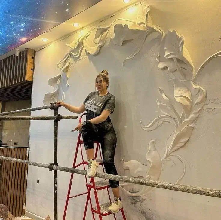 گچبری مدرن|خدمات پیشه و مهارت|جناح, |دیوار