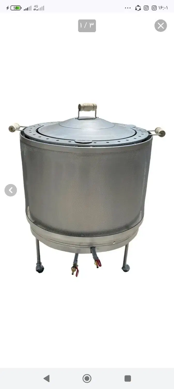 تنور گازی 70 در 70|اجاق گاز و لوازم برقی پخت‌وپز|رشت, فلسطین|دیوار