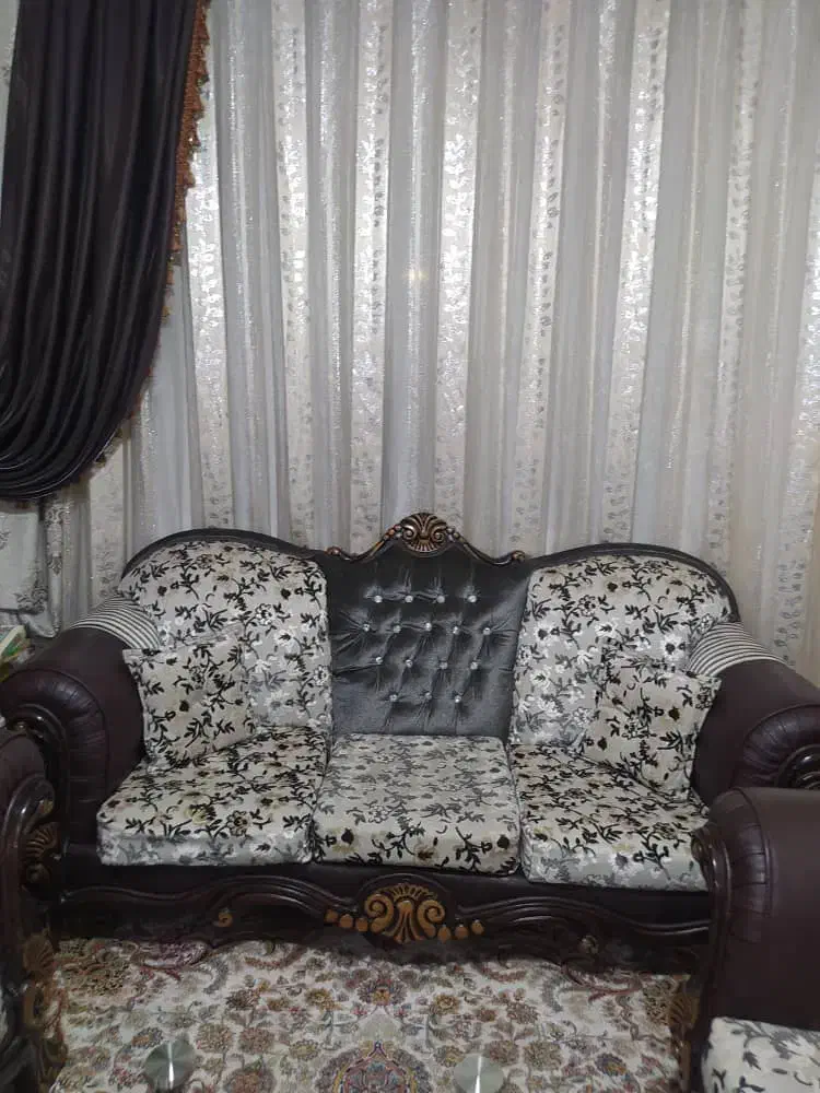 مبل راحتی ۷ نفره|مبلمان خانگی و میز عسلی|قزوین, |دیوار