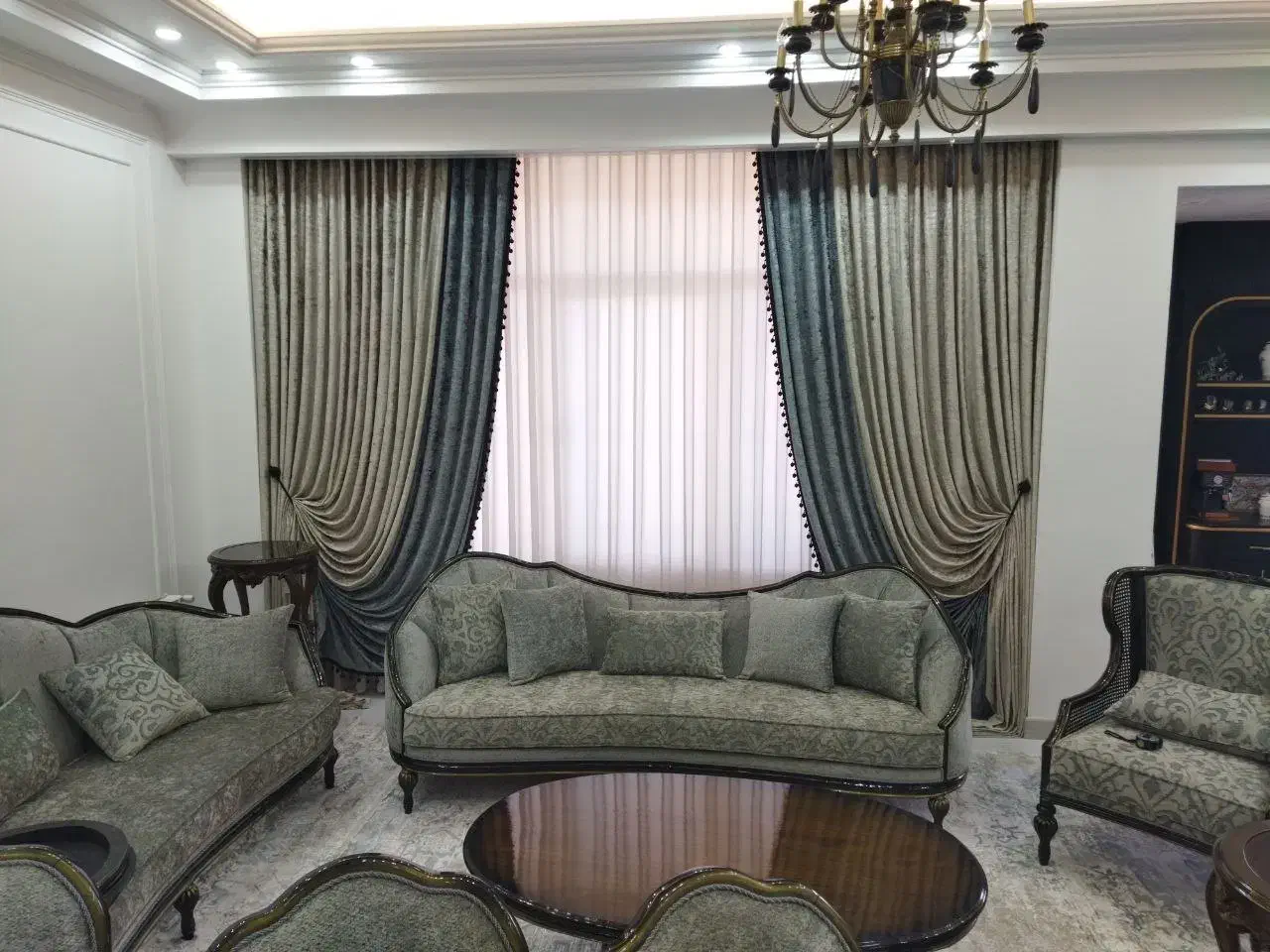 شستشو تخصصی پرده|خدمات نظافت|یزد, |دیوار