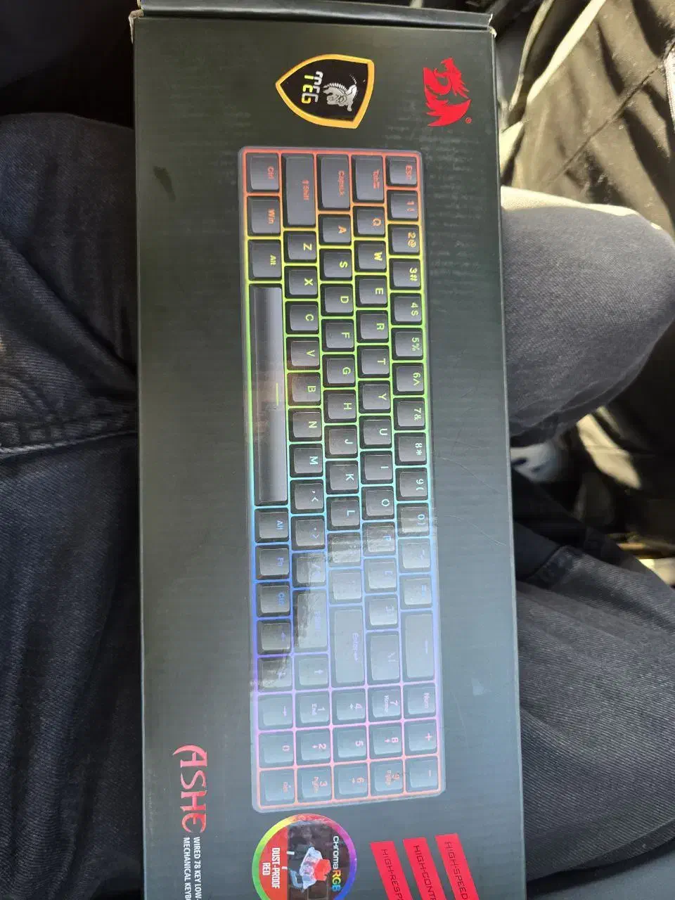 کیبورد گیمینگ ردراگون مدل Ashe K626P-KB|قطعات و لوازم جانبی رایانه|فردیس, داوری|دیوار