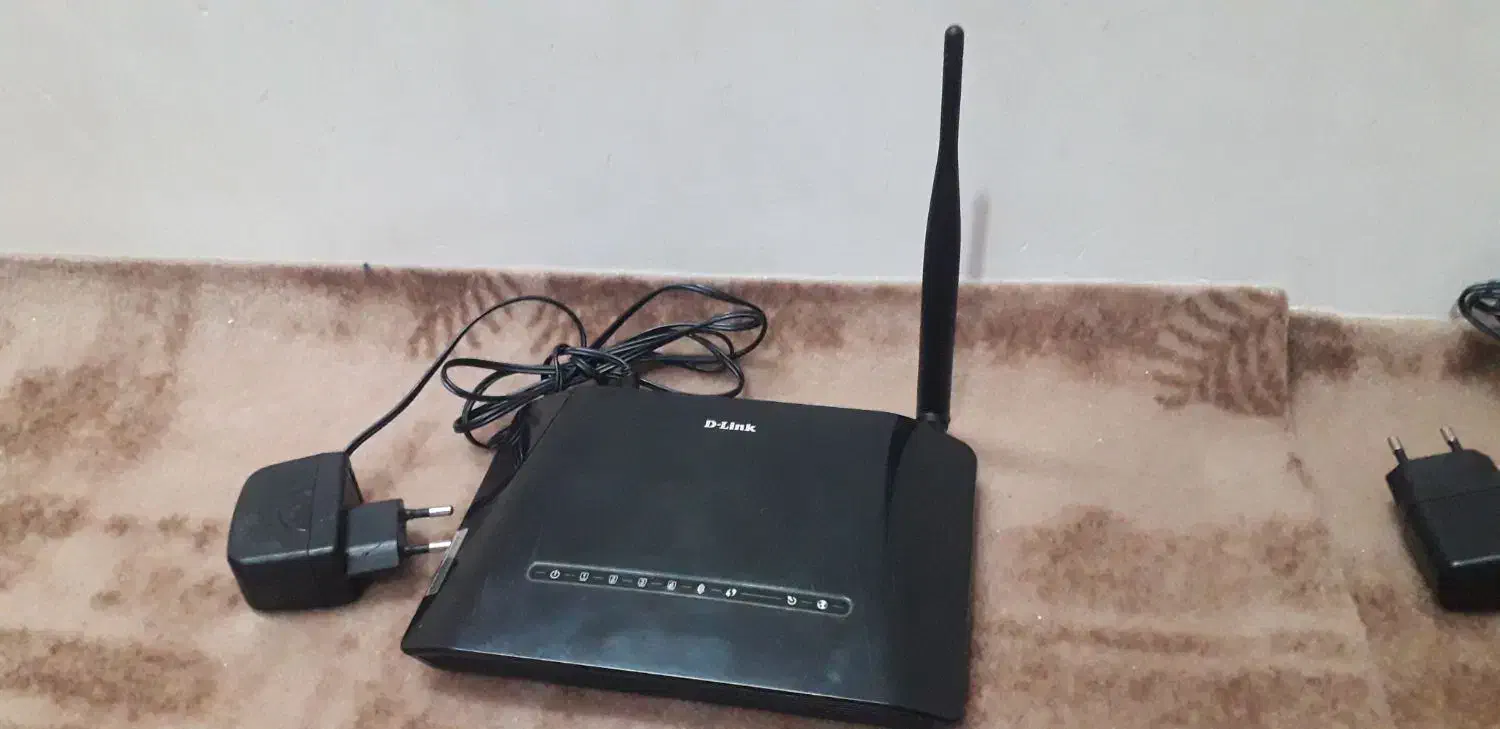 مودم D-linkمدل 2730u  دوعدد|مودم و تجهیزات شبکه|میانه, |دیوار
